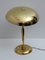 Lampada da tavolo Mid-Century moderna regolabile in ottone di Giovanni Michelucci per Lariolux, anni '40, Immagine 1
