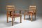 Rationalist Oval Dining Table & Chairs Set in Oak, Holland, 1920s, Set of 5 15