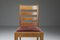 Juego de mesa y sillas racionalista ovalado de roble, Holanda, años 20. Juego de 5, Imagen 16