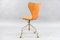 Sedia da ufficio vintage in teak di Arne Jacobsen per Fritz Hansen, anni '60, Immagine 5