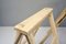 Antique Folding Oak Stands, 1900, Set of 2, Image 7