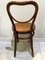 Antique Side Chairs with Embossed Wooden Seat by Michael Thonet for Gebrüder Thonet Vienna GmbH, Set of 2, Image 4
