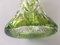 Green Hand-Cut Crystal Decanter, 1960s 2