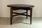 Round Rosewood and Linoleum Table by Jens Risom 2