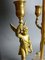 Antike Wärmflasche Tischlampe aus Vergoldeter Bronze 7