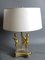 Antique Hot Water Bottle Table Lamp in Gilt Bronze, Image 10