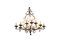 19th Century Louis XV Style Chandelier in Wrought Iron 1