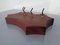 Solid Teak Key Hanger, 1960s 6