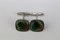 Enamel Cufflinks from Atelier Casanova, 1950s, Set of 2 4