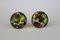 Enamel Cufflinks from Atelier Casanova, 1950s, Set of 2 1