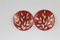 Enamel Earclips from Atelier Casanova, 1950s, Set of 2 1