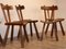 Brutalist Elm Dining Chairs, 1960s, Set of 5 10