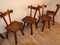 Brutalist Elm Dining Chairs, 1960s, Set of 5 5