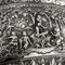 Burmesische handgemahlene Schale aus solidem Silber, 1880 6