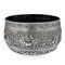 19th Century Burmese Solid Silver Handcrafted Bowl, 1880, Image 1