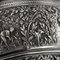 19th Century Burmese Solid Silver Handcrafted Bowl, 1880, Image 5