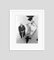 Affiche Alfred Hitchcock et Tippi Hedren Pigmentée Encadrée en Blanc 2