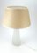 Murano Opaline Glass Table Lamp, 1970s, Image 7