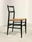 Superleggera Dining Chairs by Gio Ponti for Cassina, 1957, Set of 6, Image 5