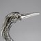 Figure Cigogne du 20ème Siècle en Argent Massif Ornemental, Allemagne, 1900 13