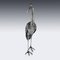 20th Century German Solid Silver Ornamental Stork Figure, 1900, Image 17