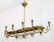 Mid-Century Modern Chandelier with 12 Lights by Pietro Chiesa for Fontana Arte 5