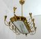 Mid-Century Modern Chandelier with 12 Lights by Pietro Chiesa for Fontana Arte, Image 6