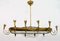 Mid-Century Modern Chandelier with 12 Lights by Pietro Chiesa for Fontana Arte, Image 1