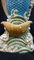 Giant Asian Glazed Ceramic Leaping Fish Floor Vase 14