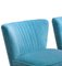 Club chair blu, Ungheria, anni '50, set di 2, Immagine 5