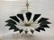 Midcentury Murano Glass Chandelier, 1980s, Image 6