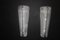 Mid-Century Modern Tall Brass & White Murano Glass Sconces, 1990s, Set of 2, Image 11