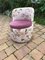 Mid-Century Armchair with Floral Pattern, 1970s, Image 10