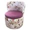 Fauteuil Mid-Century avec Motif Floral, 1970s 9