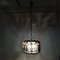 Space Age Brass and Crystal Iridescent Pendant Lamp, 1970s 14