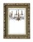 Large 19th Century Gilt Overmantle Wall Mirror 1