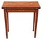 Antique Victorian Mahogany Marquetry Folding Card Console Table, Image 2