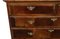 Antique Georgian Oyster Walnut and Fruitwood Chest of Drawers 7
