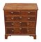 Antique Georgian Oyster Walnut and Fruitwood Chest of Drawers 11