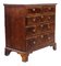 Antique Georgian Oyster Walnut and Fruitwood Chest of Drawers 3
