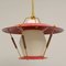 Vintage French Ceiling Lamp, 1950s, Image 3
