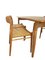 Oak and Cane Number 75 Dining Chairs by Niels Otto Møller for J.L. Møllers, 1960s, Set of 5, Image 4