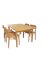 Oak and Cane Number 75 Dining Chairs by Niels Otto Møller for J.L. Møllers, 1960s, Set of 5, Image 6