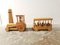 Vintage Wooden Locomotive & Carriage Train Toys, Set of 21 1