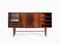 Mid-Century Bow-Front Rosewood Sideboard by H.P. Hansen, 1960s 4