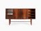 Mid-Century Bow-Front Rosewood Sideboard by H.P. Hansen, 1960s, Image 4