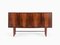 Mid-Century Bow-Front Rosewood Sideboard by H.P. Hansen, 1960s, Image 2