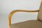 Birch and Linen Lounge Chairs by Axel Larsson for Bodafors, Sweden, 1930s, Set of 2, Image 10