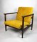Yellow Gold Chameleon Armchair by Edmund Homa, 1970s, Image 1