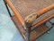 Vintage Rattan Bamboo Bar Cart 3